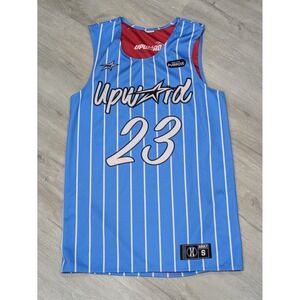Upward Jersey Mens Small Blue 23 Reversible Basketball Tank Top Red Training